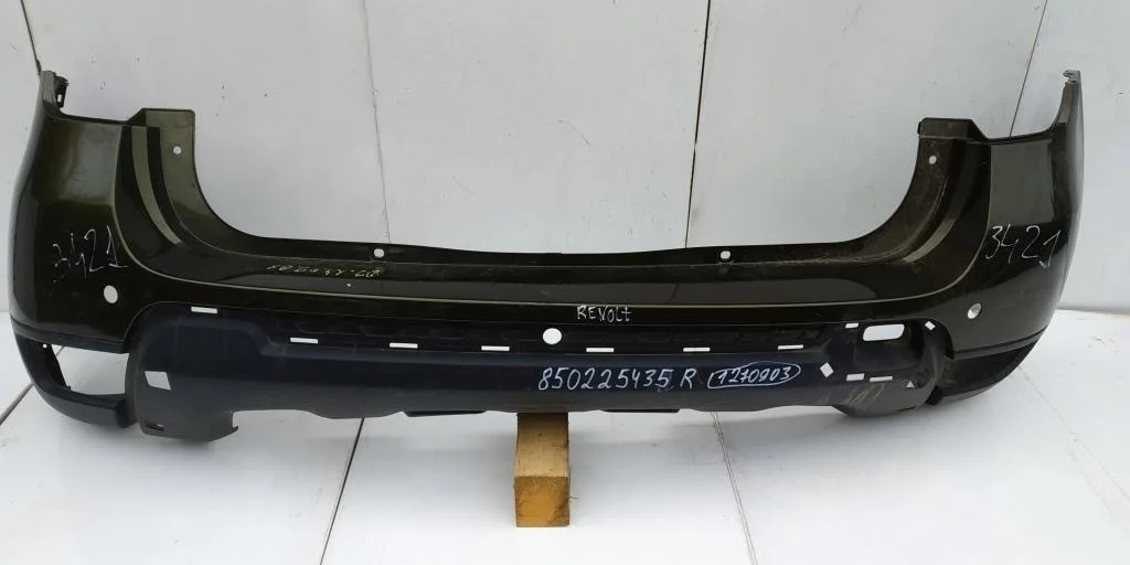 бампер задний RENAULT DUSTER 1  HSA, HSM, HS  Задний  850225435R 2010-2021 (контрактная запчасть)