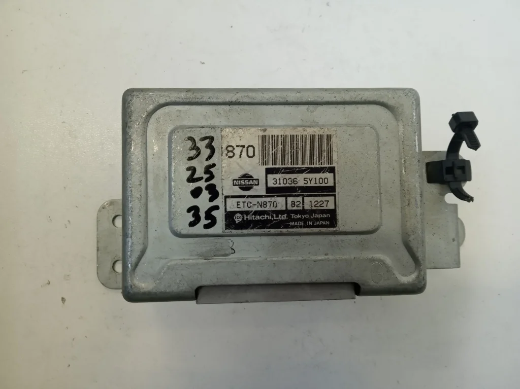 Блок управления АКПП NISSAN CEFIRO 3, A33   НИССАН   ЦЕФИРО   МАКСИМА   MAXIMA    310365Y100 1998-2007 (контрактная запчасть)