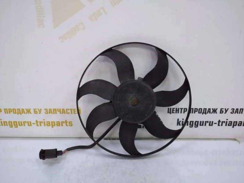 Вентилятор охлаждения радиатора Skoda Superb 2008-2013 3T4 до Рестайлинг