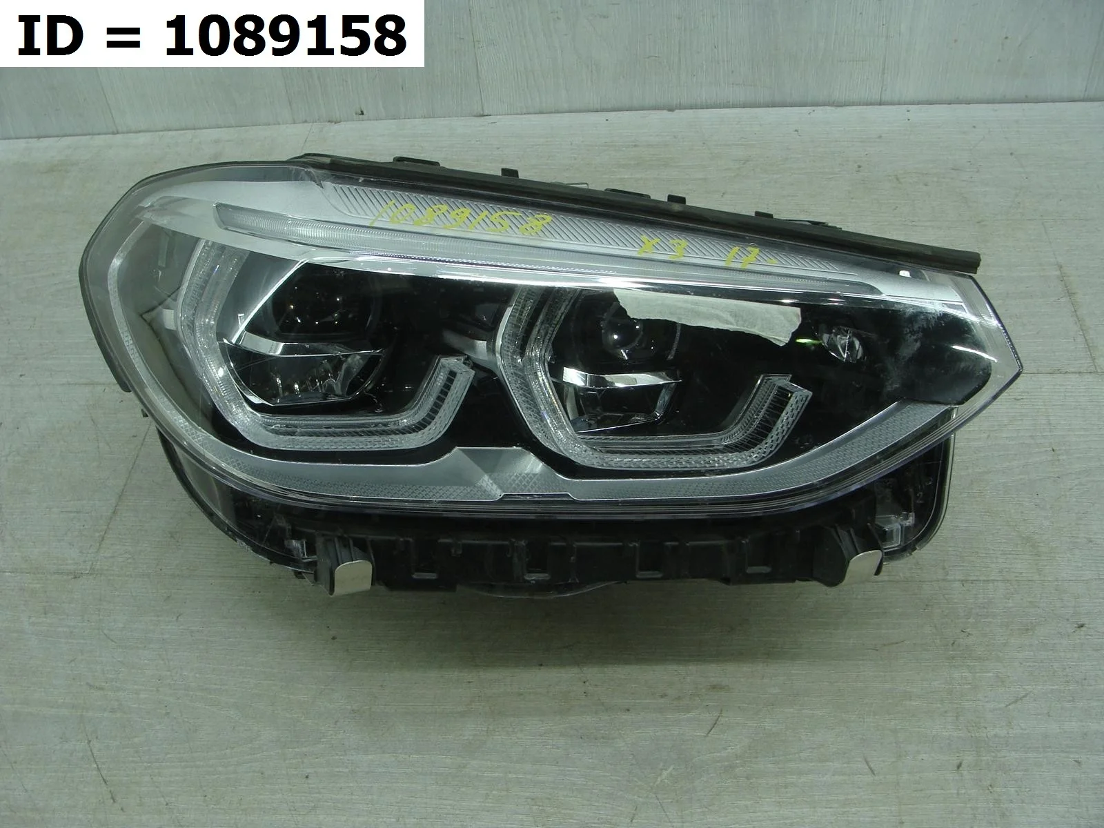 фара правая BMW X3 3, G01 F97   БМВ   Х3   Правый  63117466120 2017-2024 (контрактная запчасть)