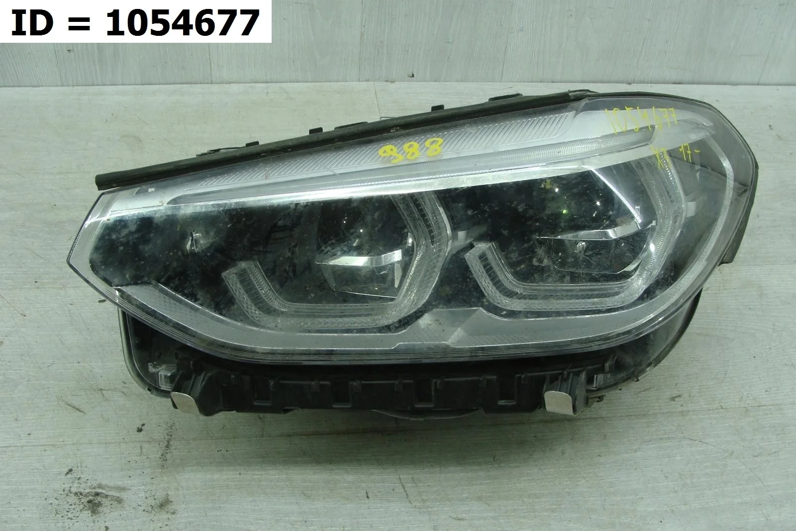 фара левая BMW X3 3, G01 F97   БМВ   Х3   Левый  63117466119 2017-2024 (контрактная запчасть)