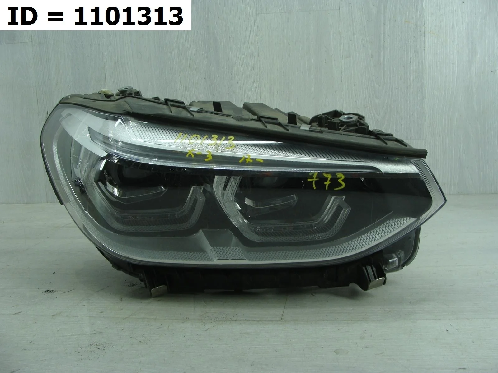 фара правая BMW X3 3, G01 F97   БМВ   Х3   Правый  63117466120 2017-2024 (контрактная запчасть)