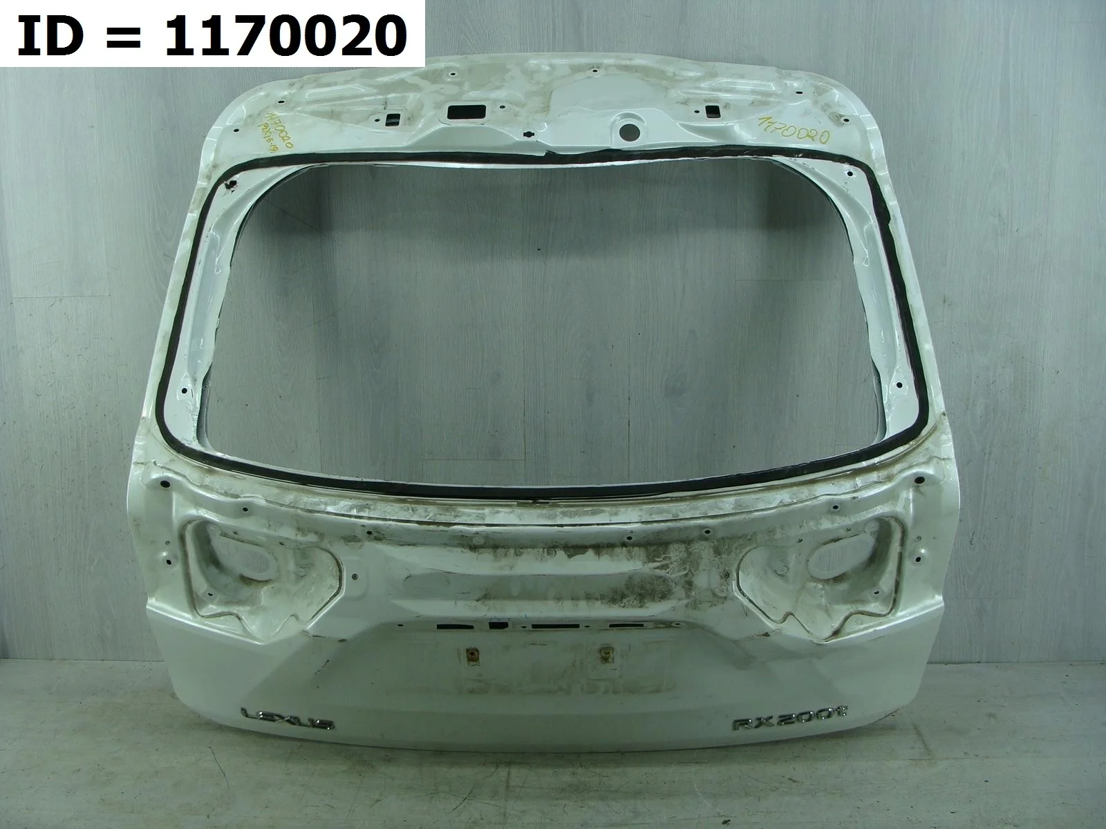 крышка багажника Lexus RX 4, AL20 AGL20W AGL25W GGL25 GYL25  6700548730 2015-2024 (контрактная запчасть)