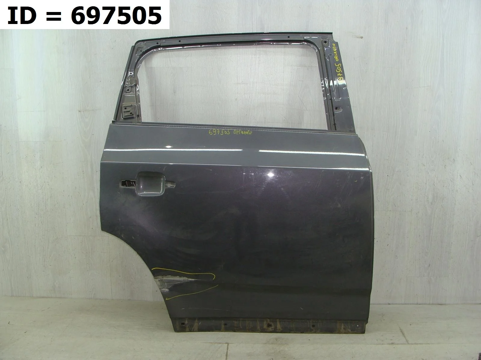 Дверь задняя правая Chevrolet ORLANDO 1, J309 Задний Правый  95242607 2009-2015 (контрактная запчасть)