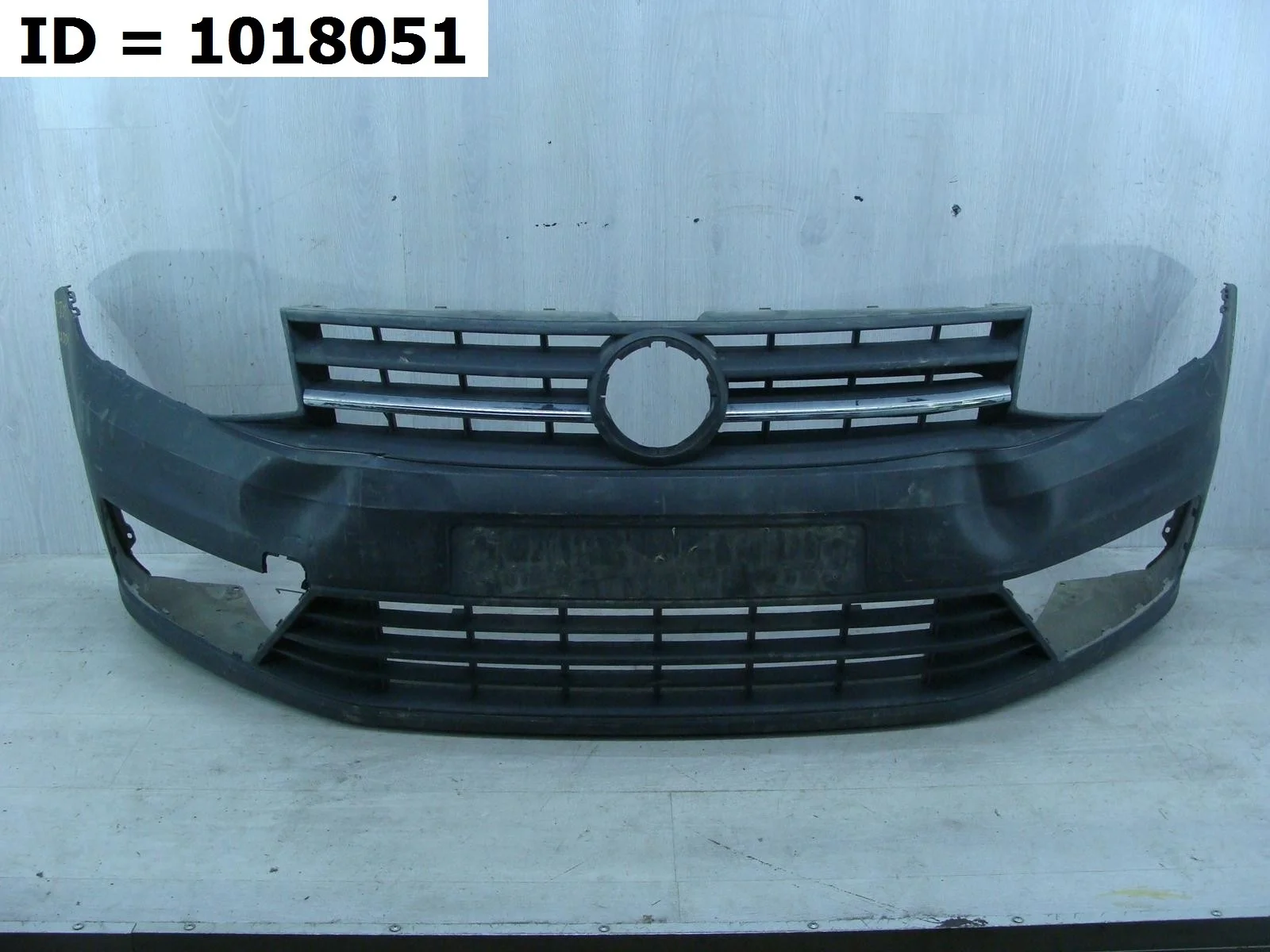 бампер передний Volkswagen CADDY 4, 2K Передний  2K5807217J 9B9 2015-2020 (контрактная запчасть)