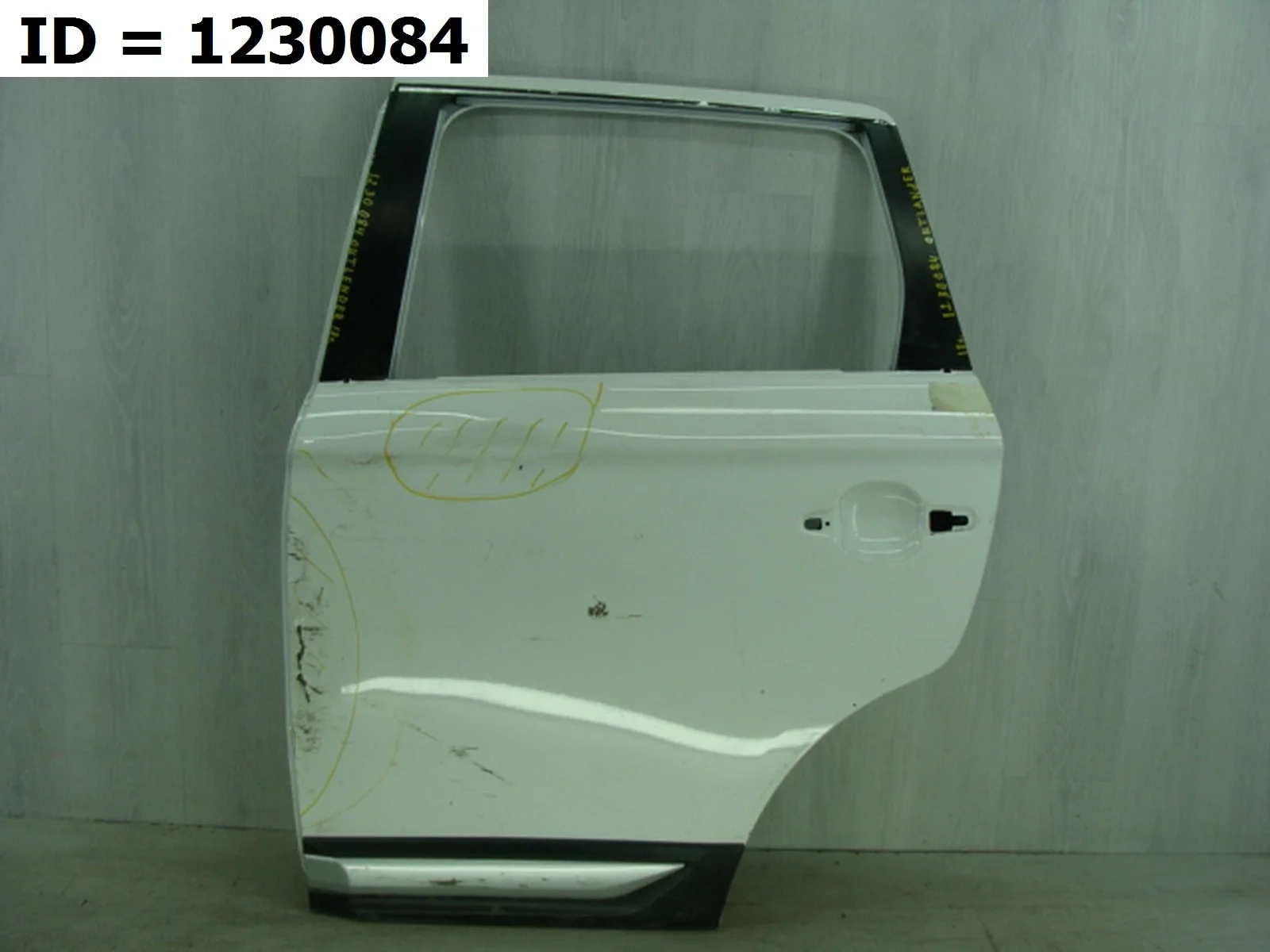 Дверь задняя левая Mitsubishi OUTLANDER 3, GF3W GF7W GF2W Задний Левый  5730B949 2012-2022 (контрактная запчасть)