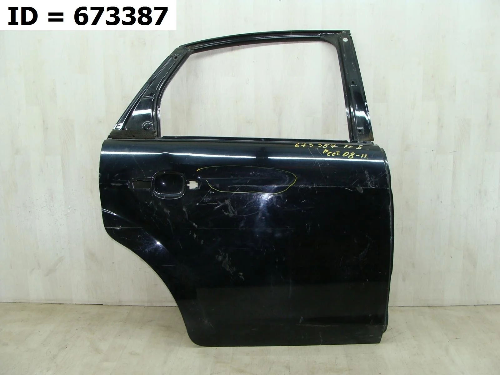 Дверь задняя правая Ford FOCUS 2, Mk2 CB4 Задний Правый  1702402 2004-2011 (контрактная запчасть)