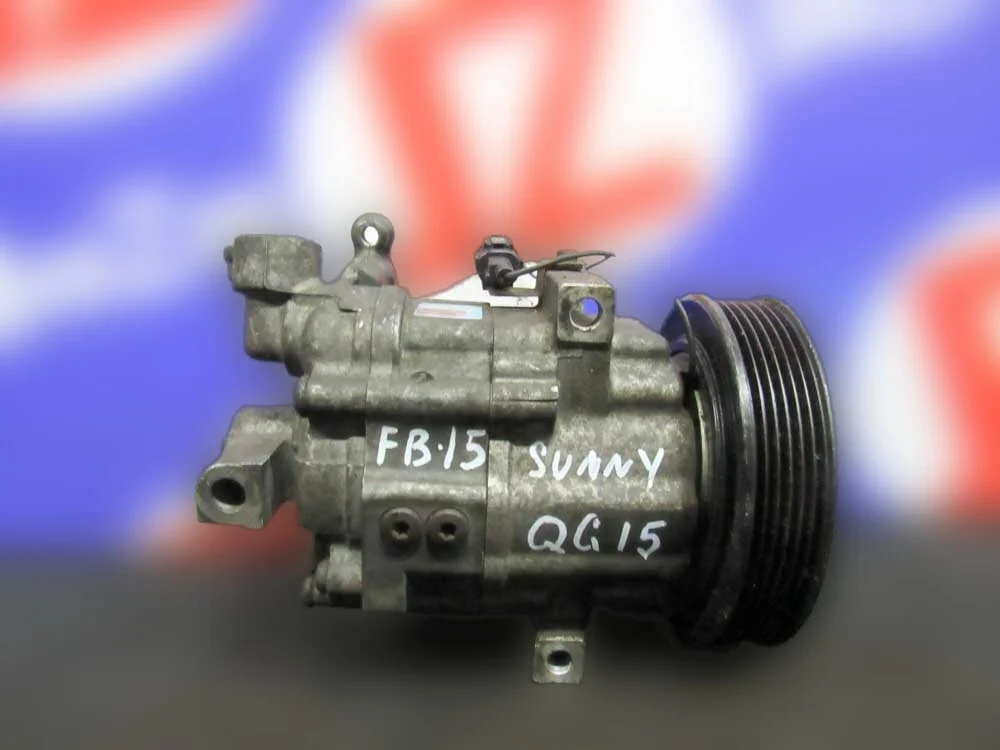 компрессор кондиционера NISSAN SUNNY 9, B15   НИССАН   САННИ   ПУЛЬСАР   PULSAR    92600-WE410 1998-2004 (контрактная запчасть)