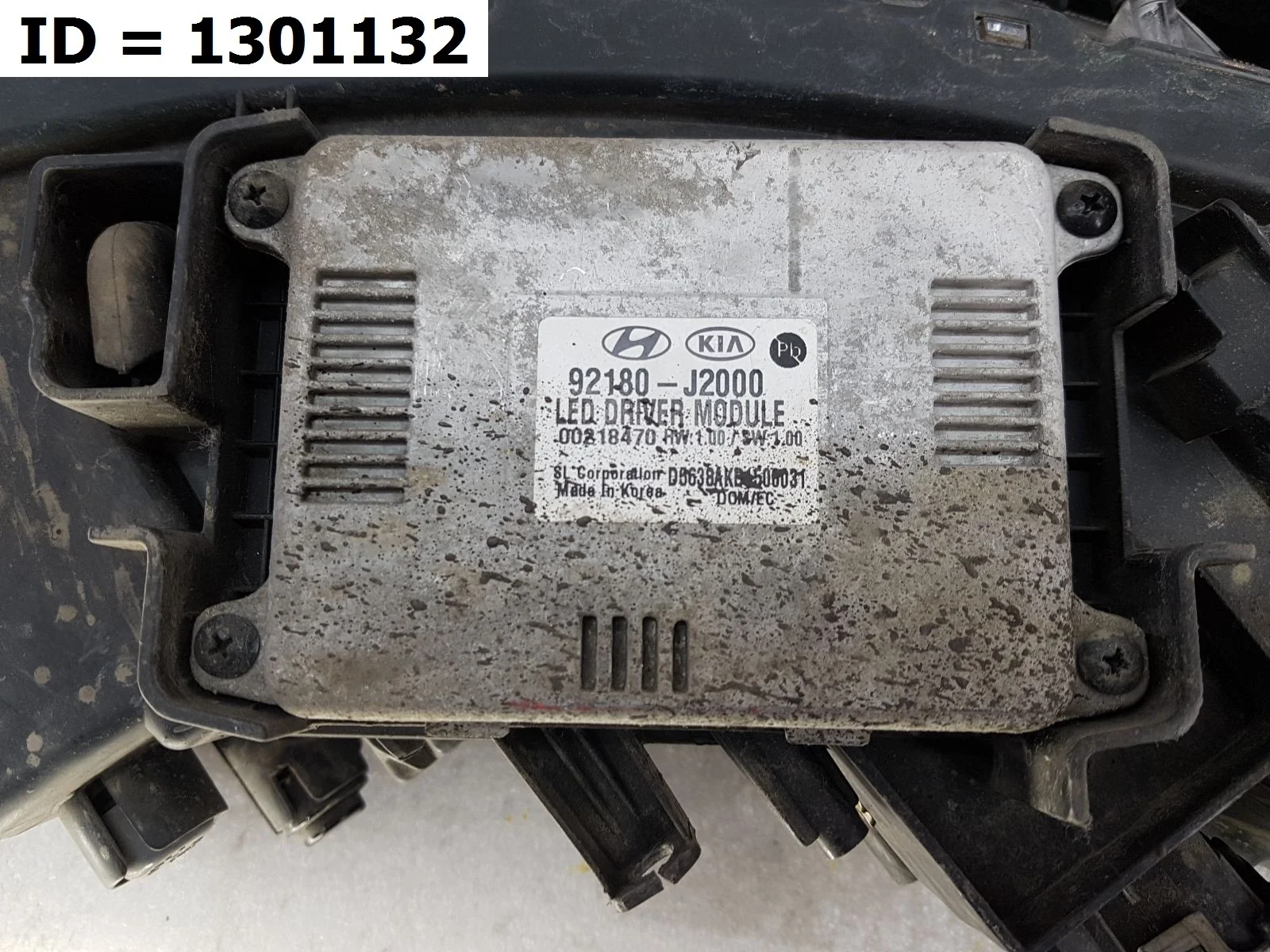 фара левая Kia SOUL 3, SK3 Левый  92101J2020 2018-2024 (контрактная запчасть)