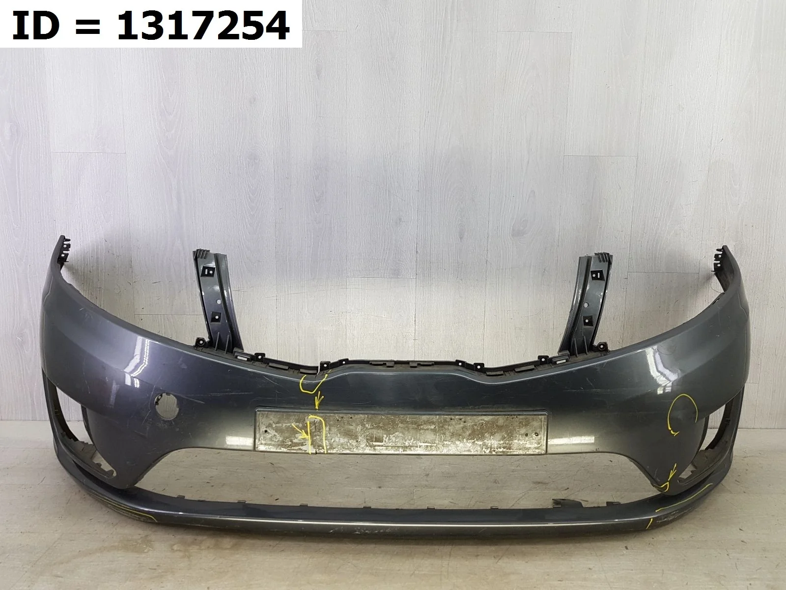 бампер передний Kia RIO 3  QB, UB  Передний  865114Y000 2011-2017 (контрактная запчасть)