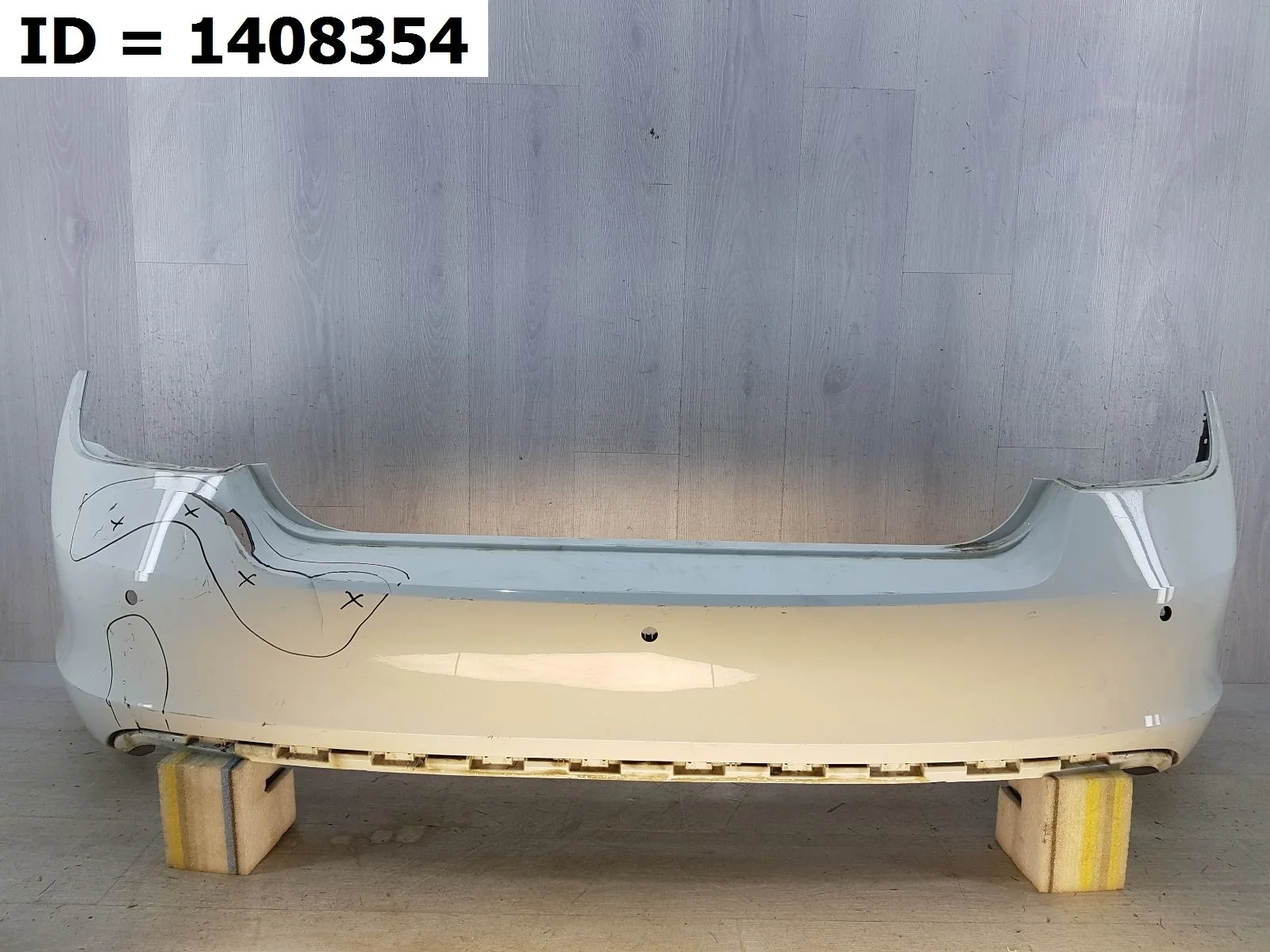 бампер задний Skoda RAPID 1, NH NH1 NH3 Задний  60U807421C 2012-2020 (контрактная запчасть)
