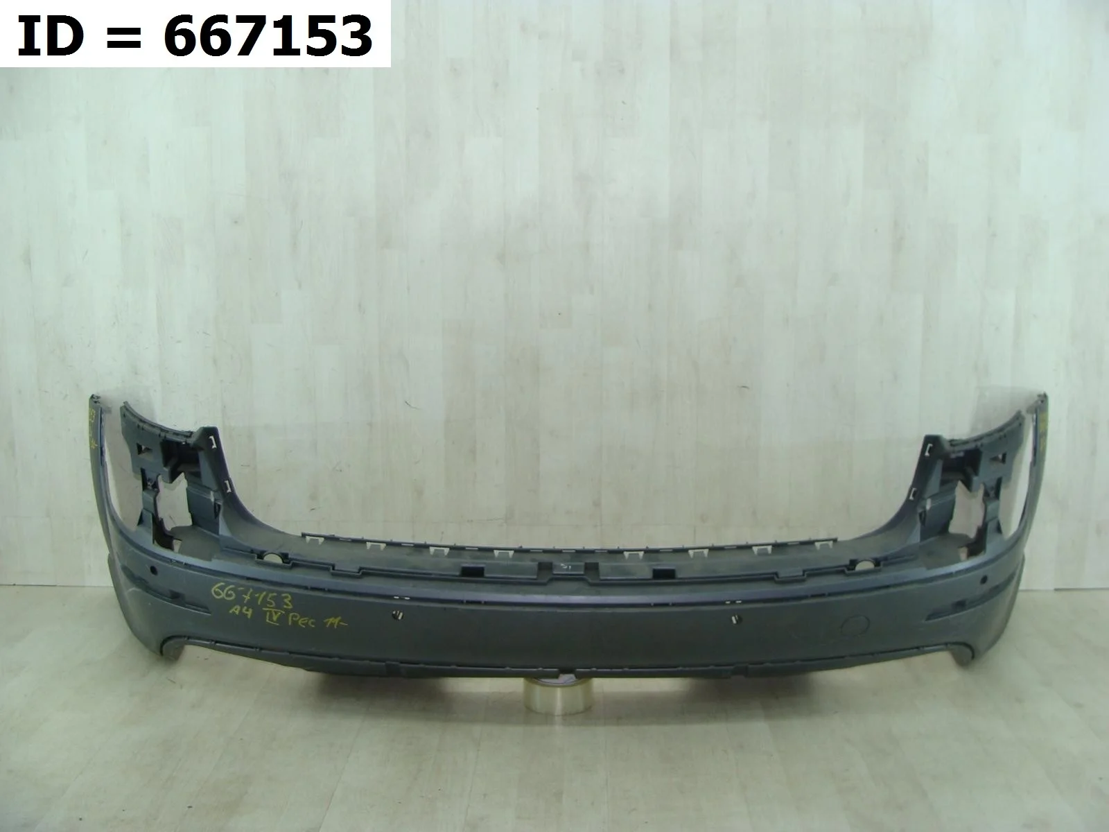 накладка на бампер задняя Audi A4 allroad quattro 1, B8 8KH Задний  8K9807434A 1RR 2009-2016 (контрактная запчасть)