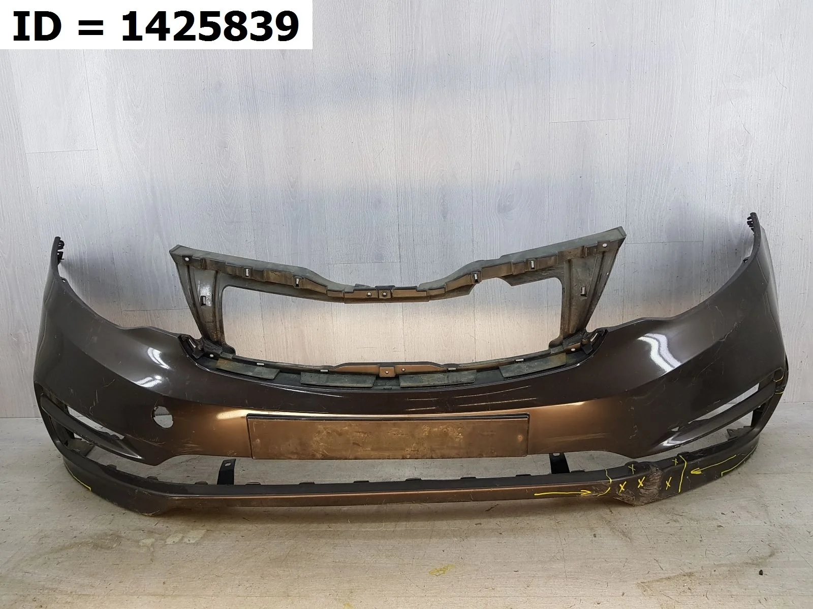 бампер передний Kia RIO 3  QB, UB  Передний  865114Y500 2011-2017 (контрактная запчасть)