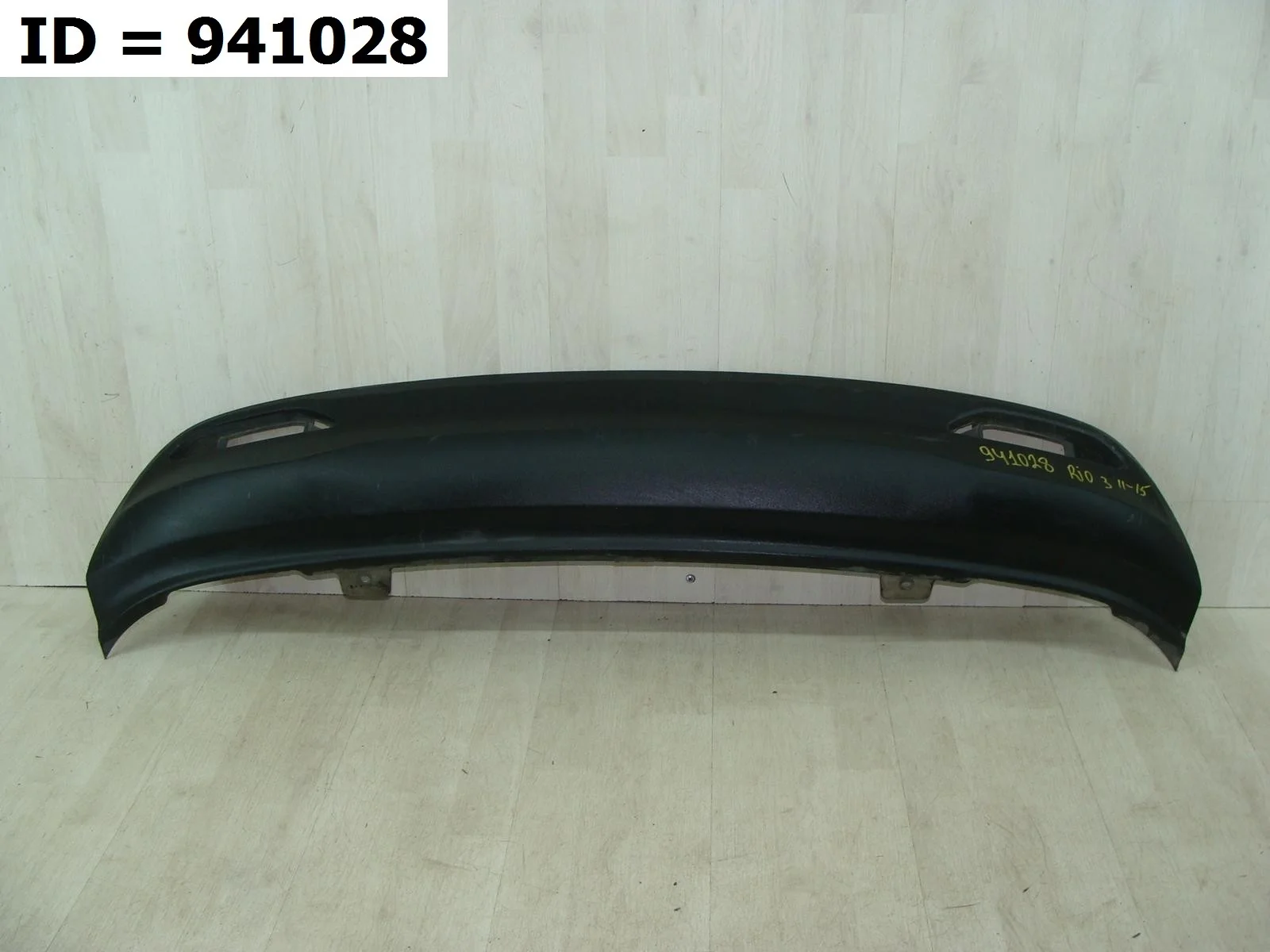 накладка на бампер задняя Kia RIO 3  QB, UB  Задний  866124Y000 2011-2017 (контрактная запчасть)