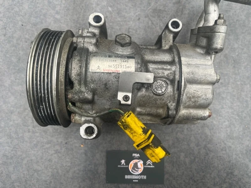Компрессор кондиционера Peugeot 307 9655191580 1.4