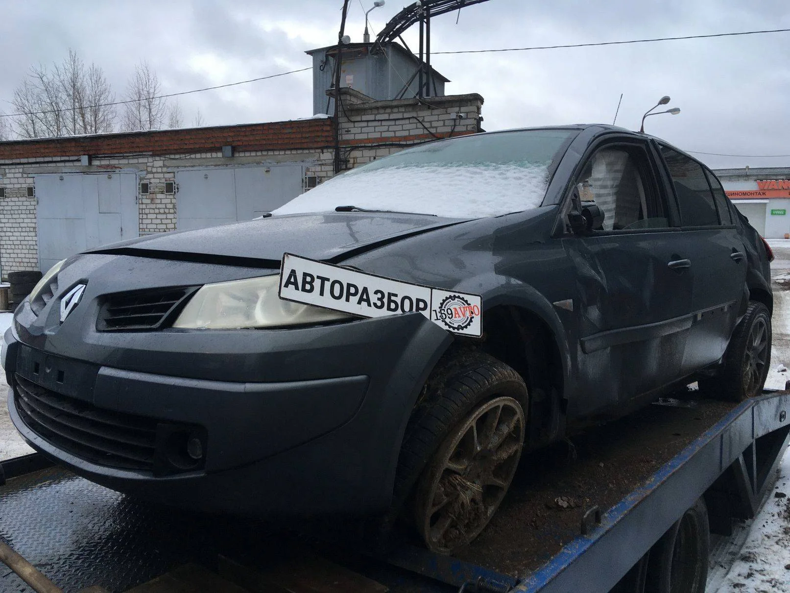 Продажа Renault Megane 1.6 (113Hp) (K4M 760) FWD MT по запчастям