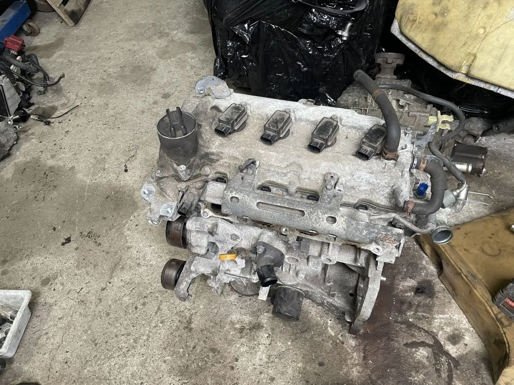 Двигатель Nissan qashqai tiida note HR16 DE 1.6
