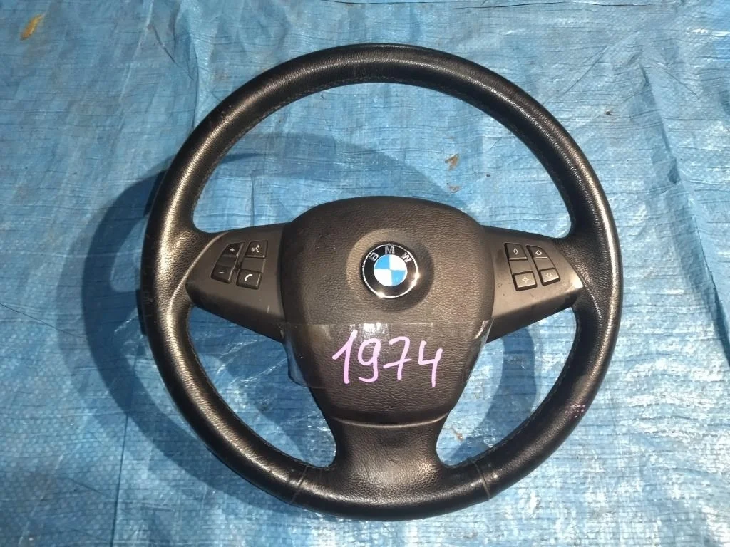 подушка безопасности водителя BMW X5 E70 N52B30
