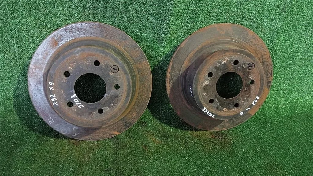Б.у. диск тормозной (пара) NISSAN QASHQAI J10 NISSAN QASHQAI J10