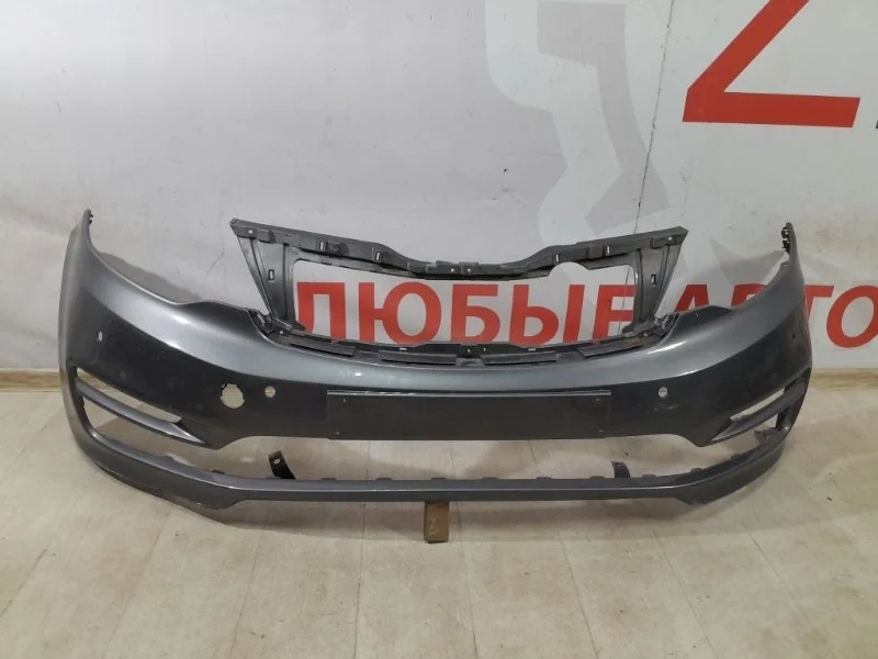 Бампер передний Kia Rio 3 QB 2015-2017