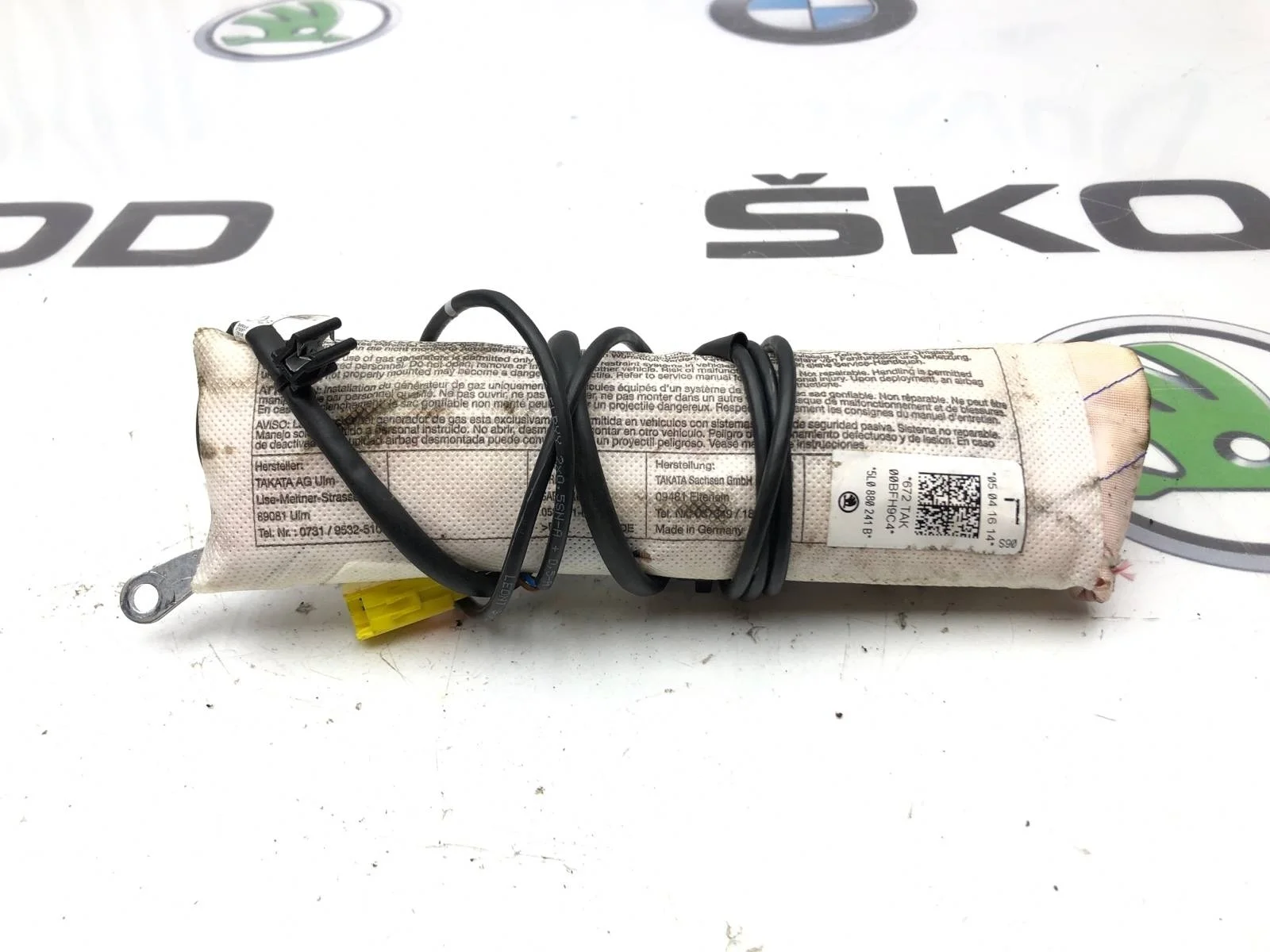 Подушка безопасности в сидение Skoda Yeti 2016 5L0880241B 5L 1.2 CYVB, передняя левая