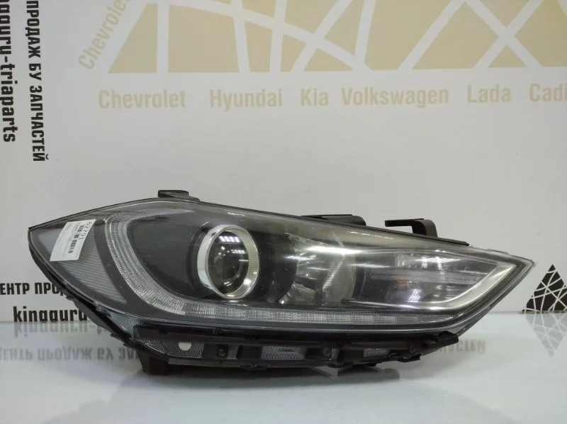 Фара галогеновая Hyundai Elantra 2015-2019 6 AD до Рестайлинг