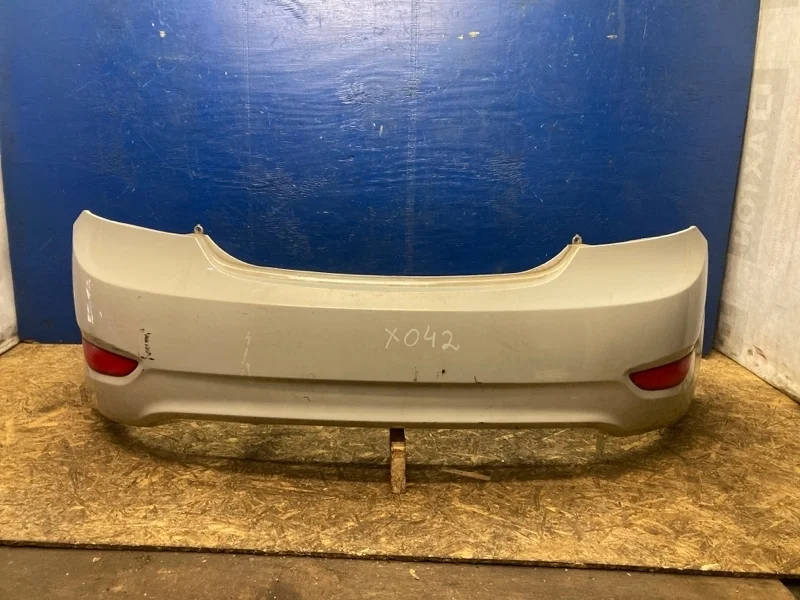 Бампер Hyundai Solaris 2010-2014 866114L000 СЕДАН, задний