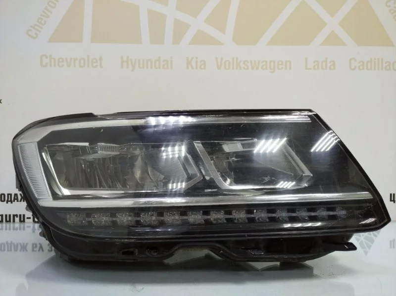 Фара led лэд светодиодная Volkswagen Tiguan 2016-2020 AD1 до Рестайлинг