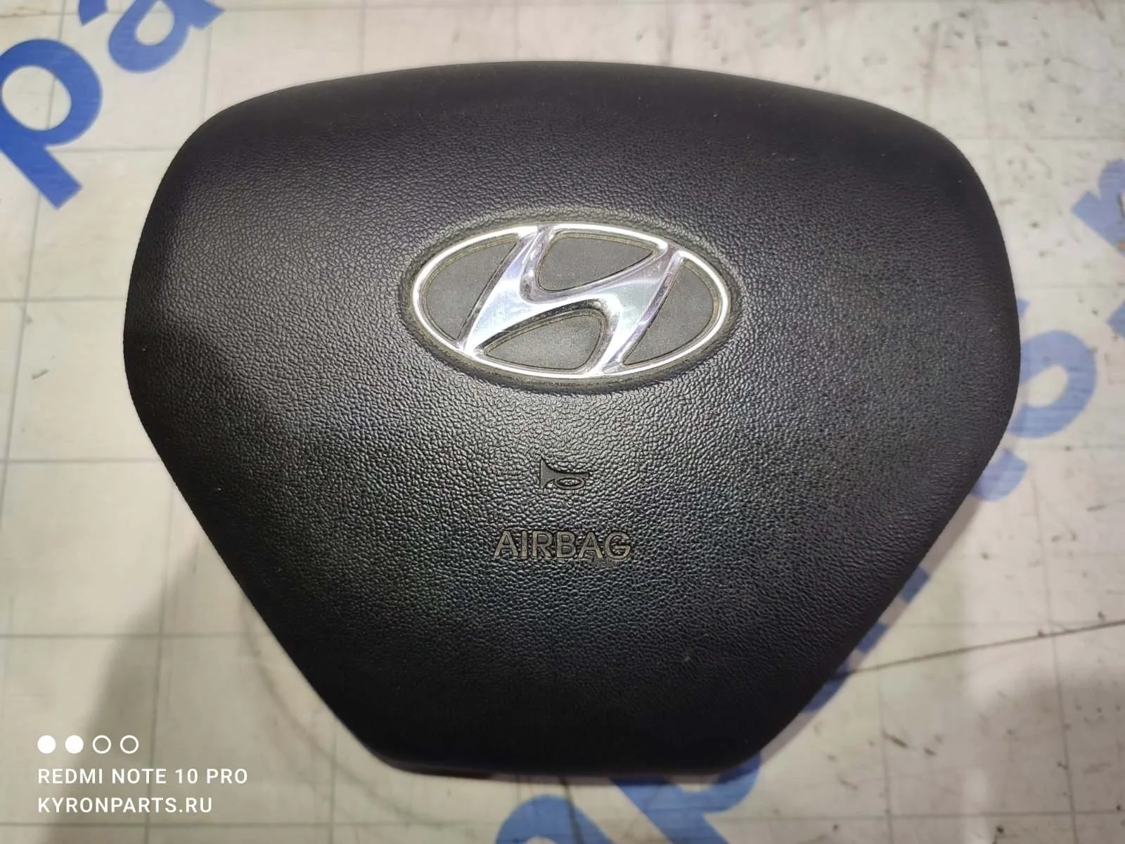Подушка безопасности airbag водителя Hyundai IX35 2012 LM