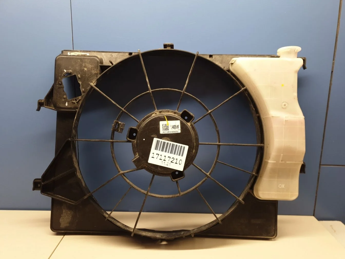 Диффузор радиатора для KIA Rio 2017-