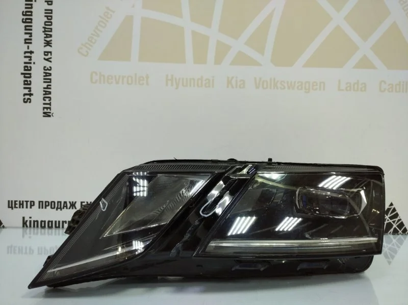 Фара led лэд светодиодная Skoda Octavia 2017-2020 A7 5E3 Рестайлинг