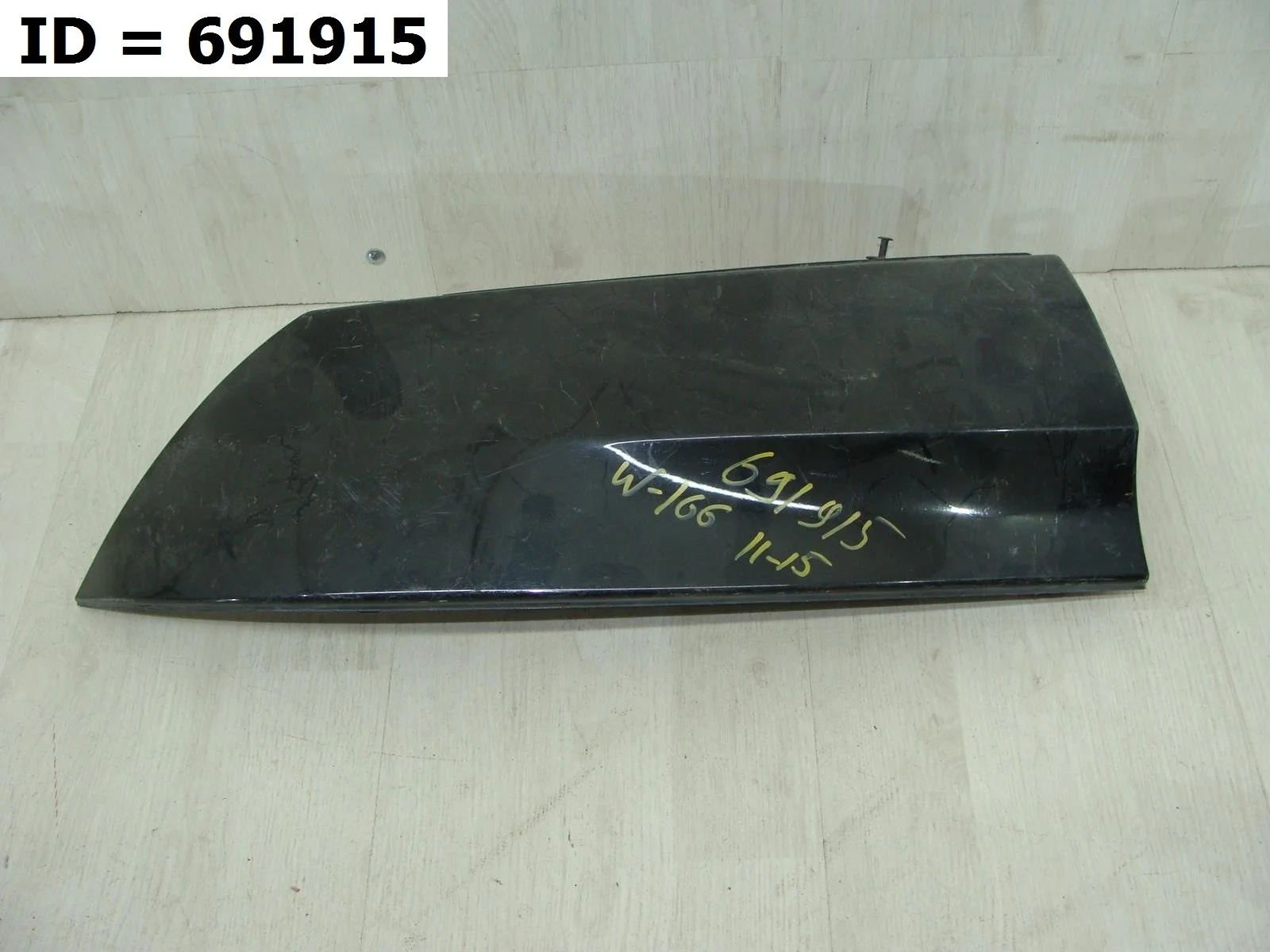 накладка на бампер задняя левая MERCEDES BENZ M Class 3, W166 166 166.023 Задний Левый  A1668856225 2011-2019 (контрактная запчасть)
