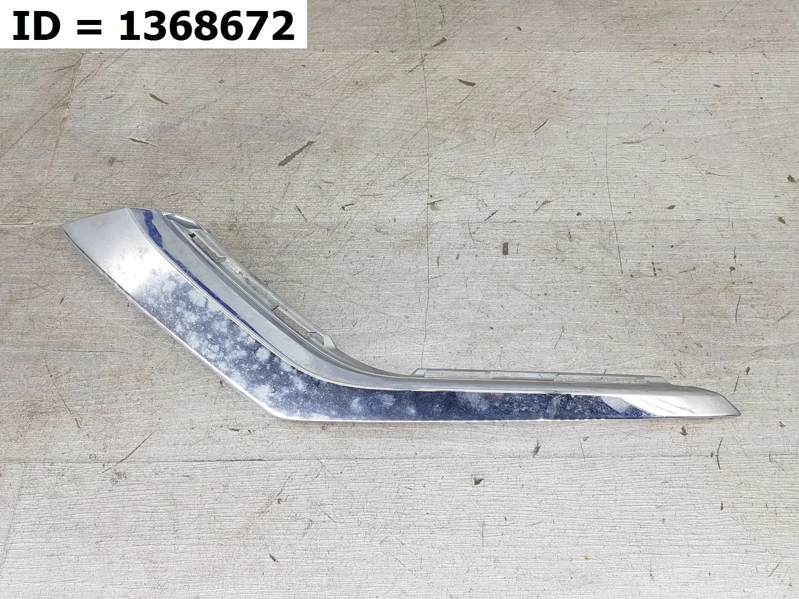накладка на бампер передняя левая Mitsubishi OUTLANDER 3, GF2W, GF0W, GF8W, GG0W Передний Левый  6407A143 2012-2022 (контрактная запчасть)