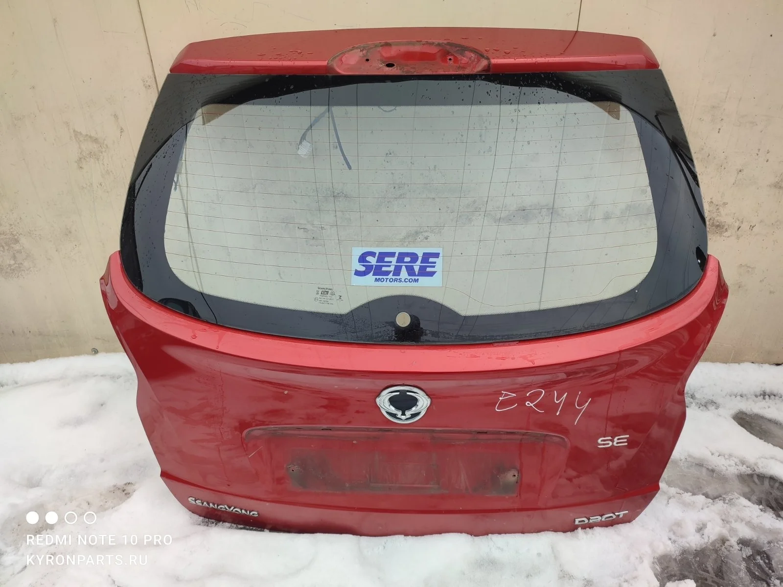 Крышка (задняя дверь) багажника SsangYong Actyon 2015 C200