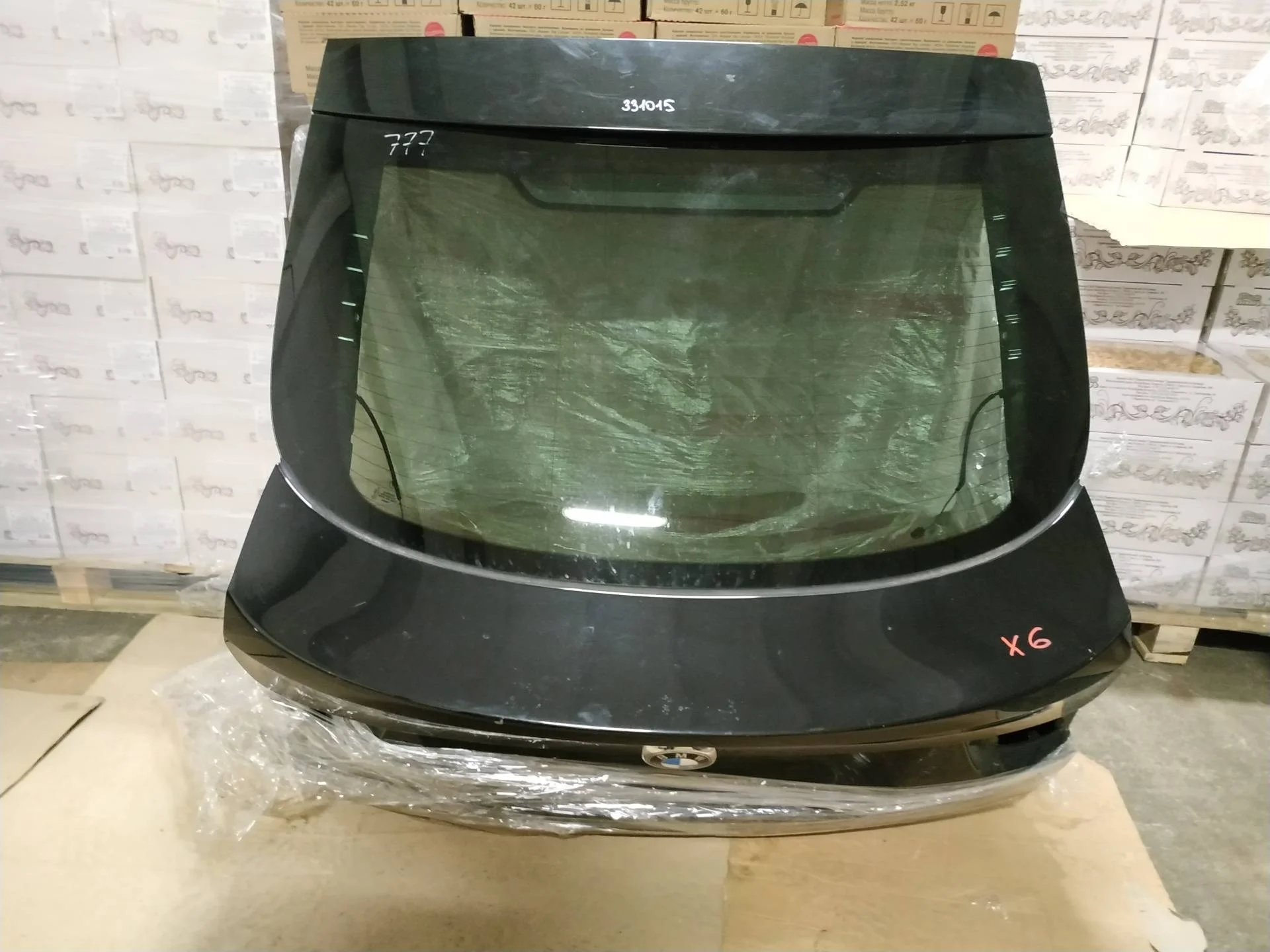 Крышка багажника со стеклом BMW X6 E71/E72