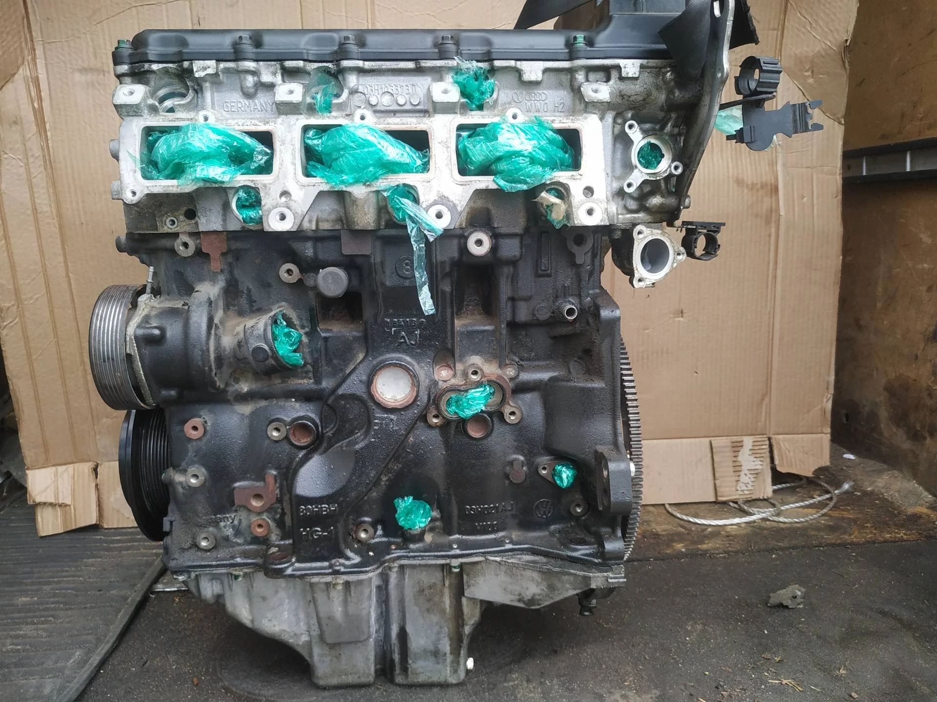 двигатель Volkswagen Touareg 2  2013