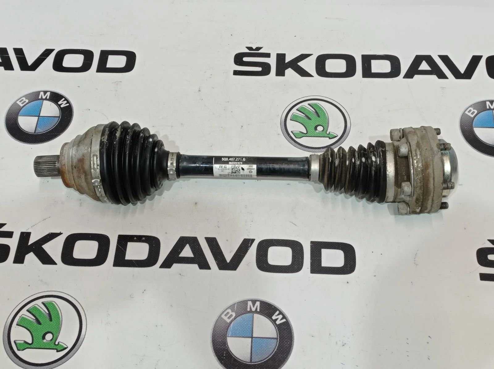 Привод DSG7 Skoda Octavia 2015 5Q0407271G A7 (5E) 1.4 CZDA, передний левый