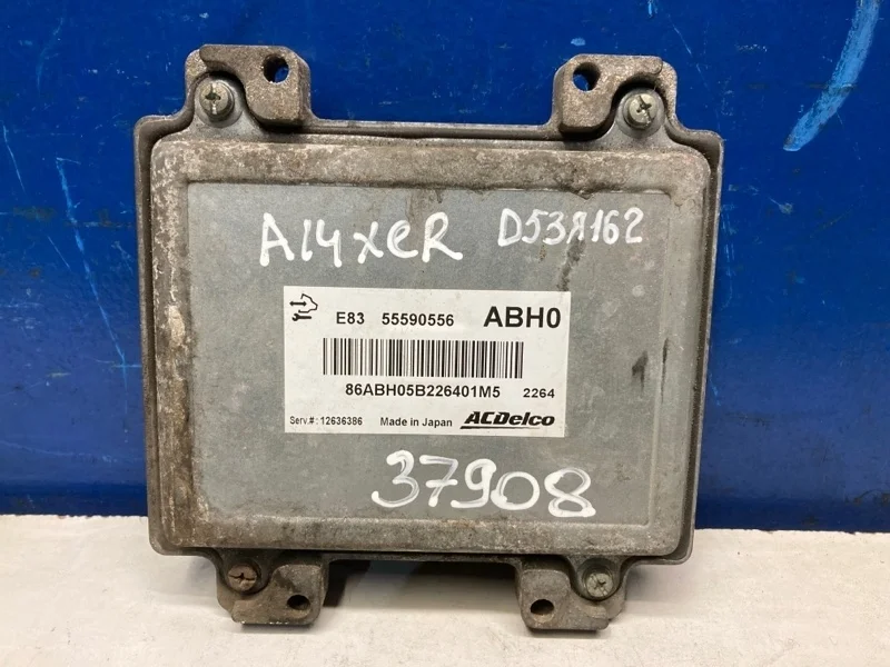 Блок управления двигателем, эбу Opel Corsa D 2006-2014 12636386 1.4 A14XER