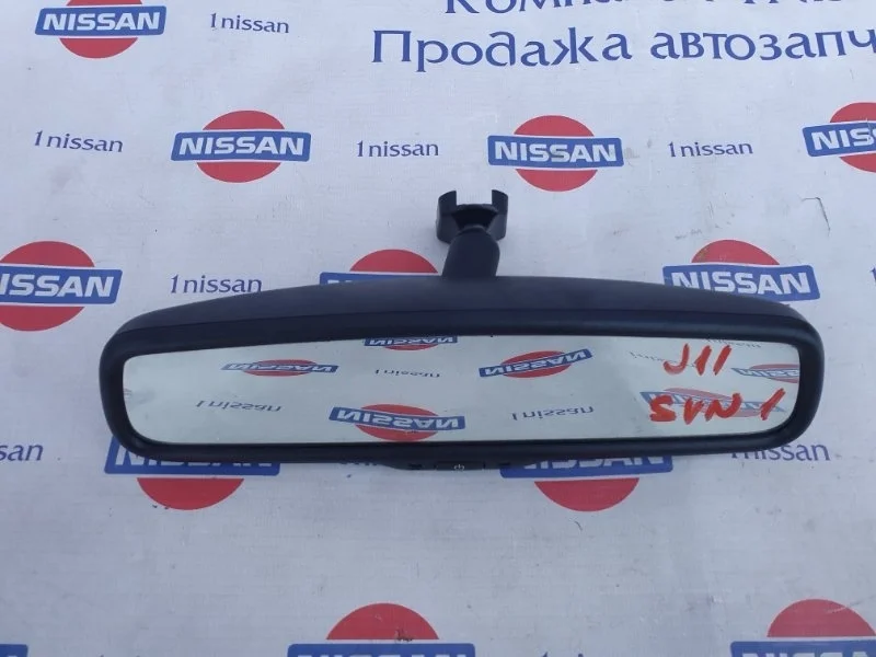 Зеркало заднего вида салонное Nissan Qashqai 2017 96321ZH30A J11 K9K, переднее