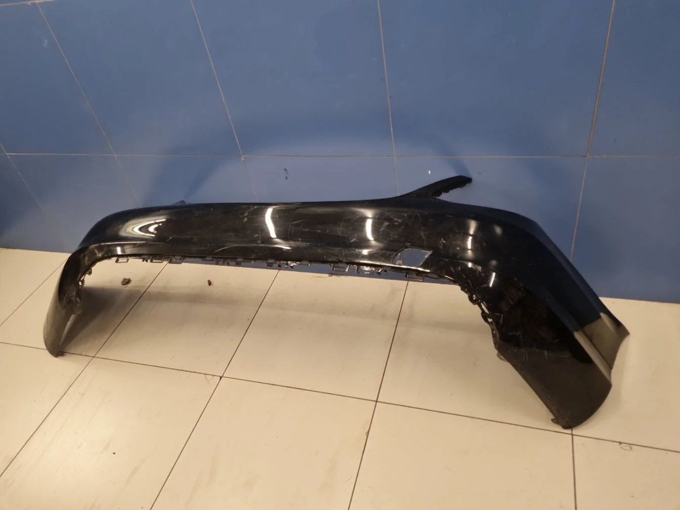 Бампер задний для Mercedes C-klasse W205 2014-