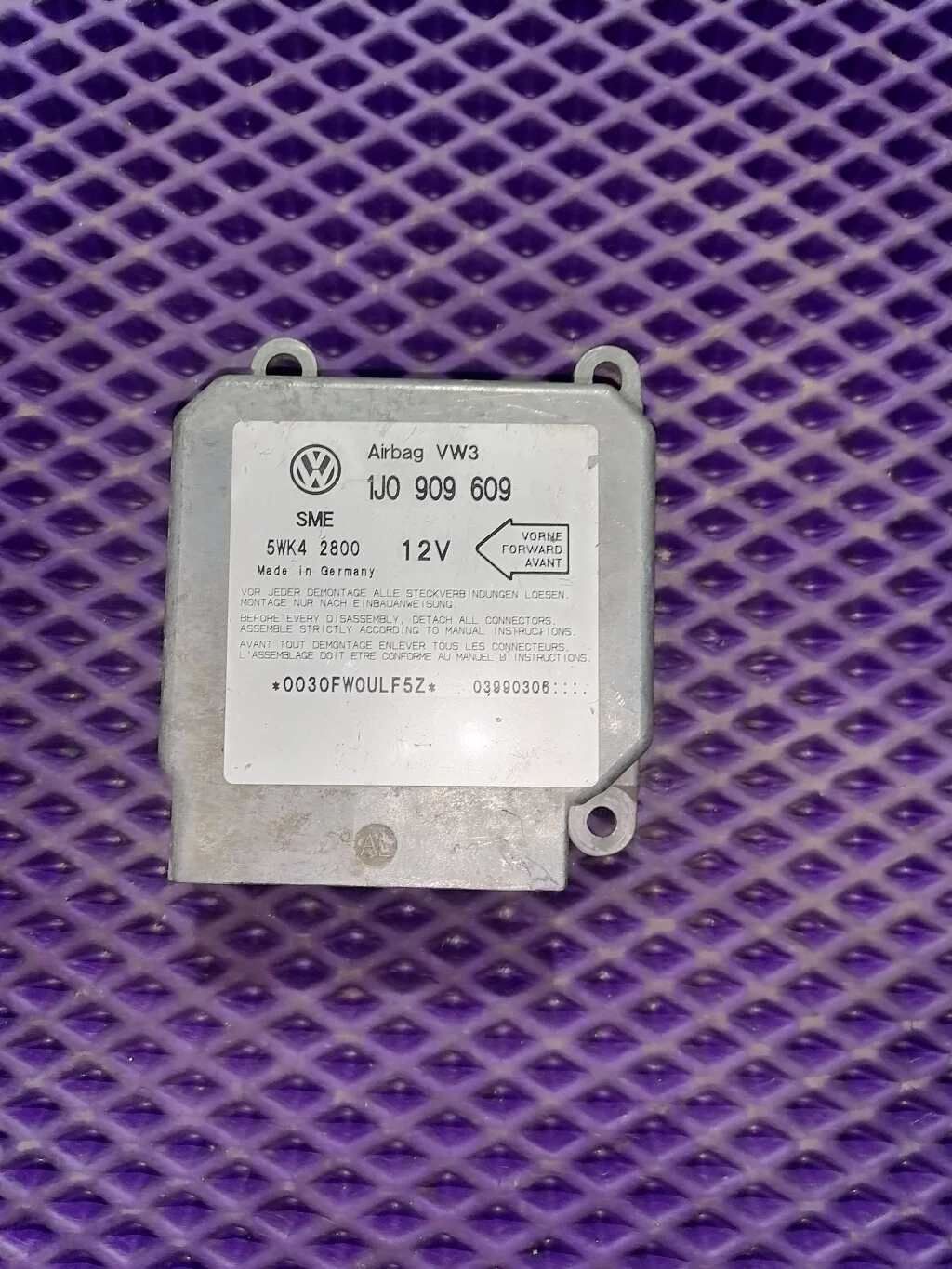 Блок управления AIR BAG Volkswagen Golf