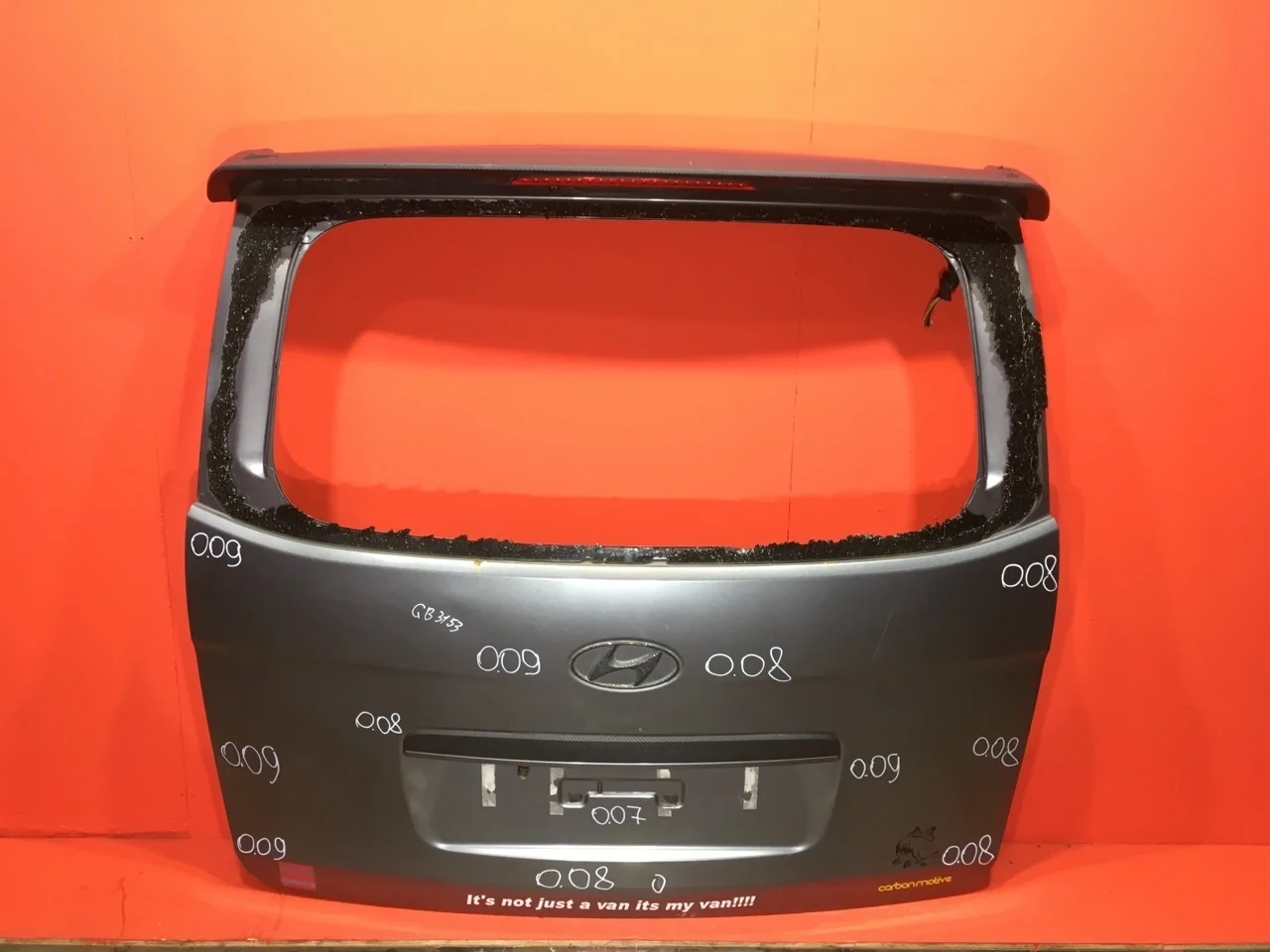 Дверь багажника Hyundai Starex 2007-2018 TQ, Минивен