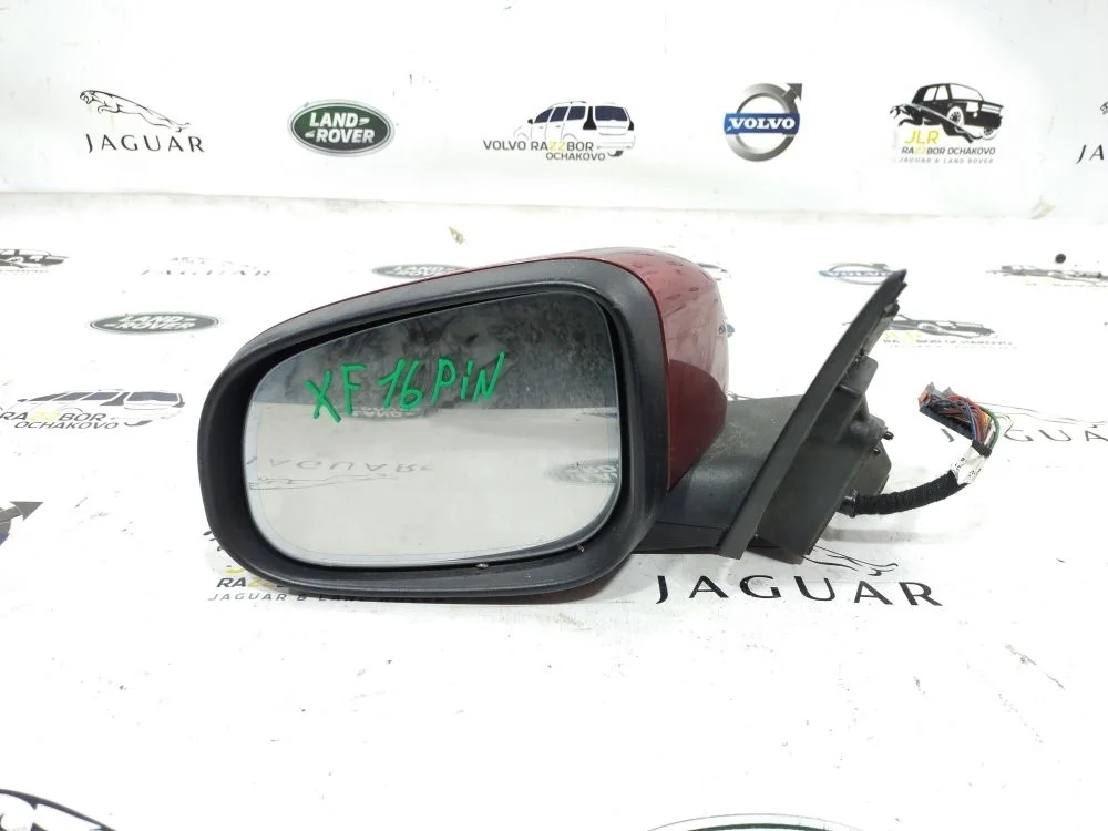 Зеркало левое Jaguar XF 2007-2011 Дорест 16 pin XF I (2007—2011)