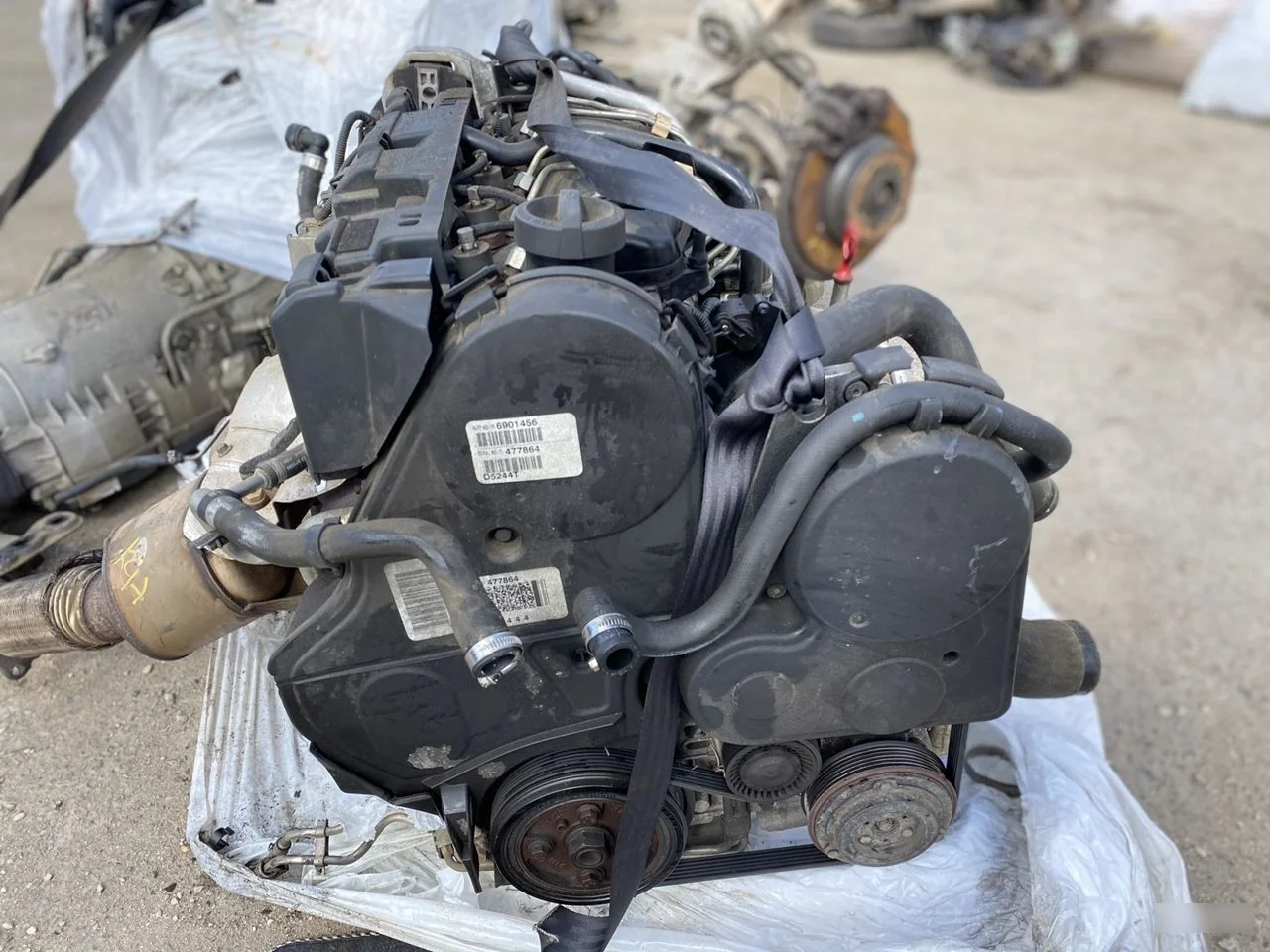 Контрактный Двигатель D5244T4 Volvo XC90 2006-2014 XC90 I рестайлинг (2006—2014)