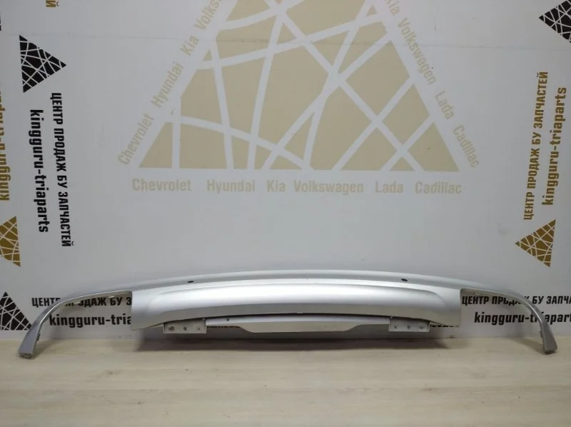 Накладка бампера Volvo XC90 2014-2019 L_ до Рестайлинг