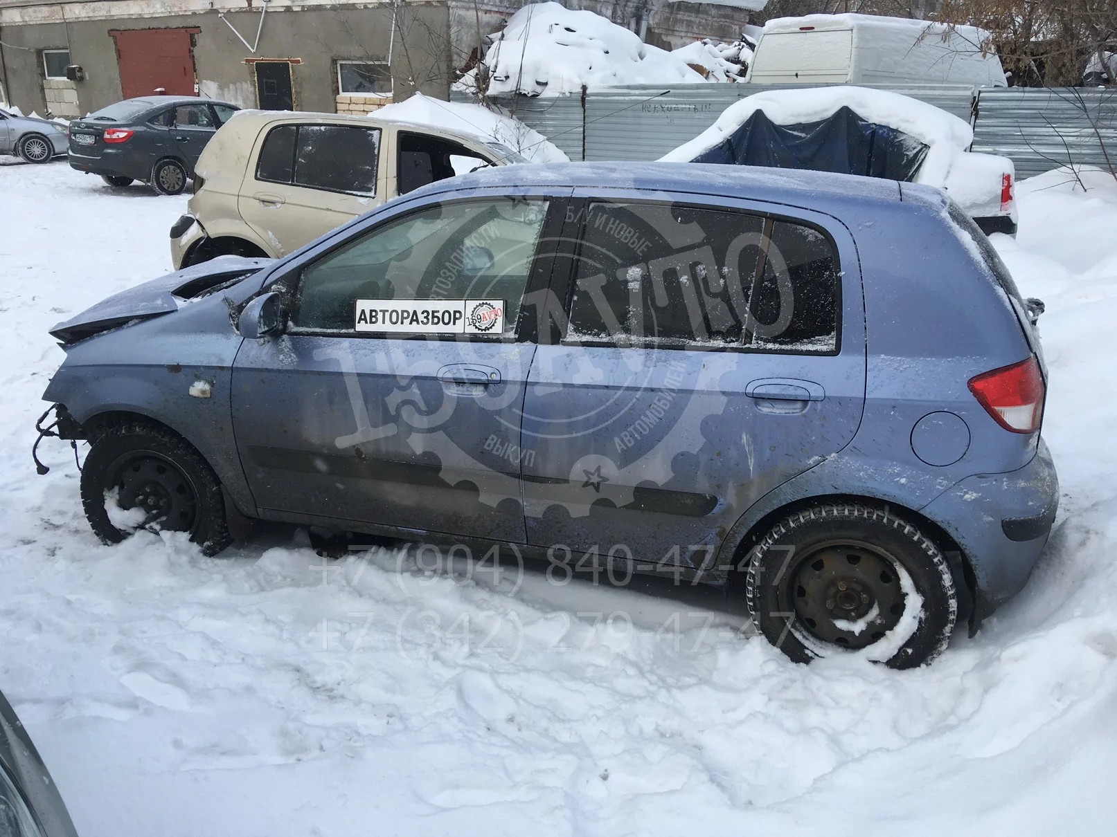 Продажа Hyundai Getz 1.3 (85Hp) (G4EA) FWD MT по запчастям