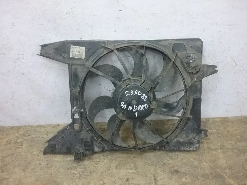 Диффузор вентилятора радиатора Renault Sandero 1
