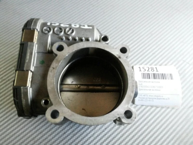 Дроссельная заслонка Audi A4 078133062 B7