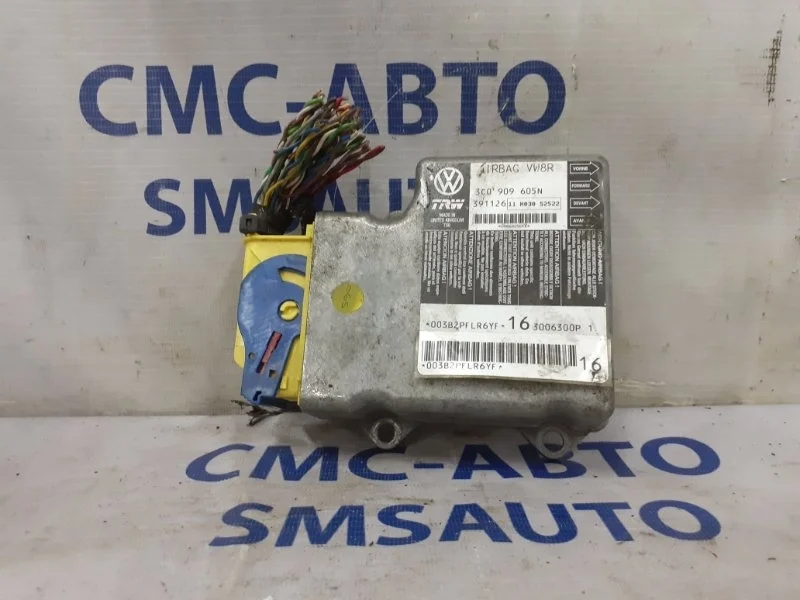 Блок управления AIR BAG Volkswagen Passat 2006-2009 3C0909605N B6 2.0 BVY