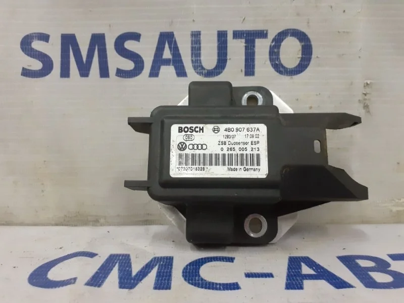 Датчик ускорения Volkswagen Passat 2006-2009 4B0907637A B6 2.0 BVY